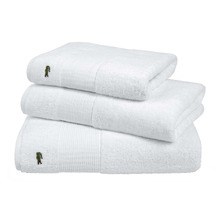 Lacoste Le Croco Cotton Bathroom Towel
